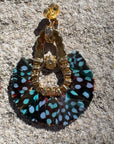 GAS BIJOUX - Boucles d'oreilles FORTALEZA dorées à l'or fin