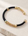 GAS BIJOUX - BRACELET ZANZIFULL JONC - NOIR