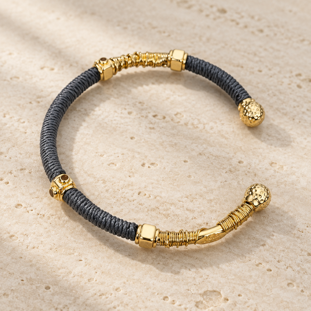 GAS BIJOUX - BRACELET ZANZIFULL JONC - VERT SAUGE