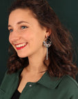 TARATATA - Boucles d’oreilles puces - Full Moon