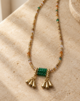KHARMARI - COLLIER MINI DANA VERT