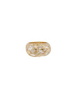 GAS BIJOUX - BAGUE PRISME STRASS BLANCS - 2 TAILLES