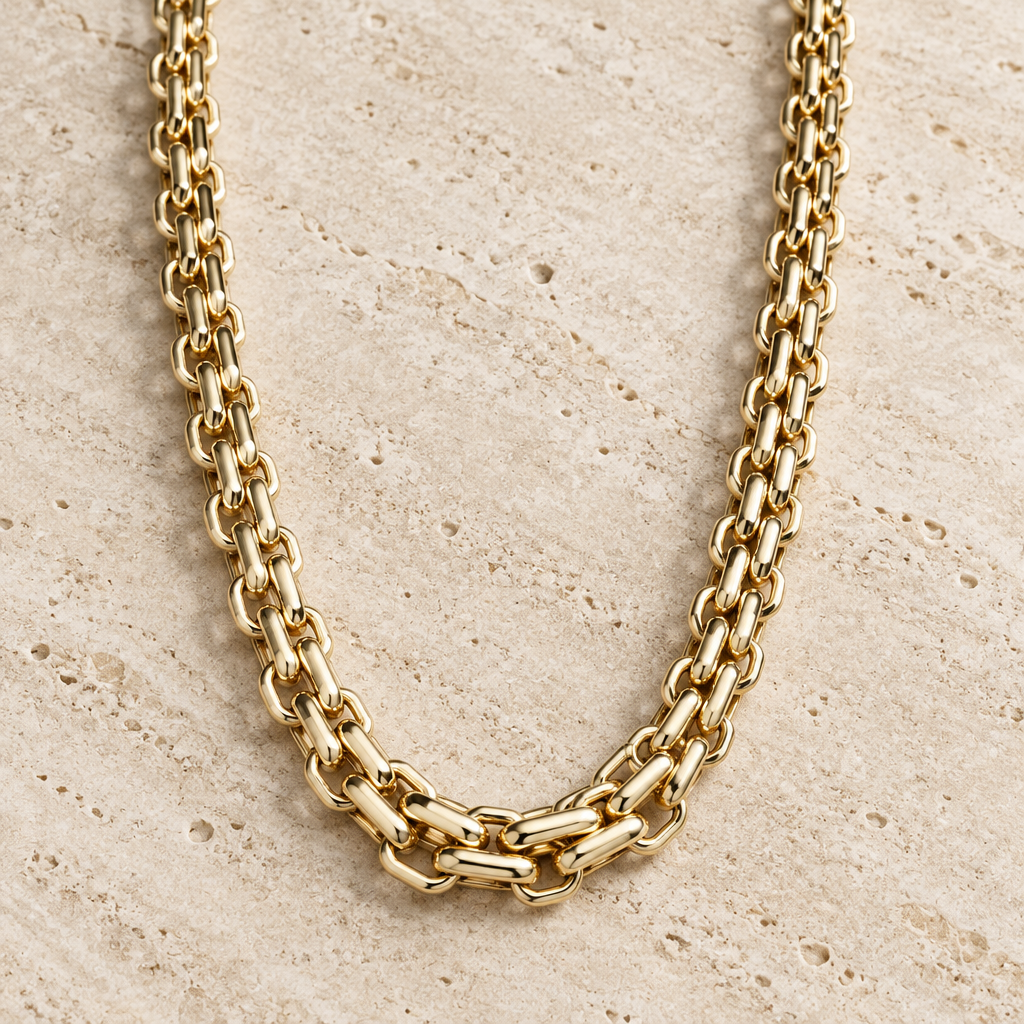 GAS BIJOUX - CHAINE SEULE A CUSTOMISER DORÉE