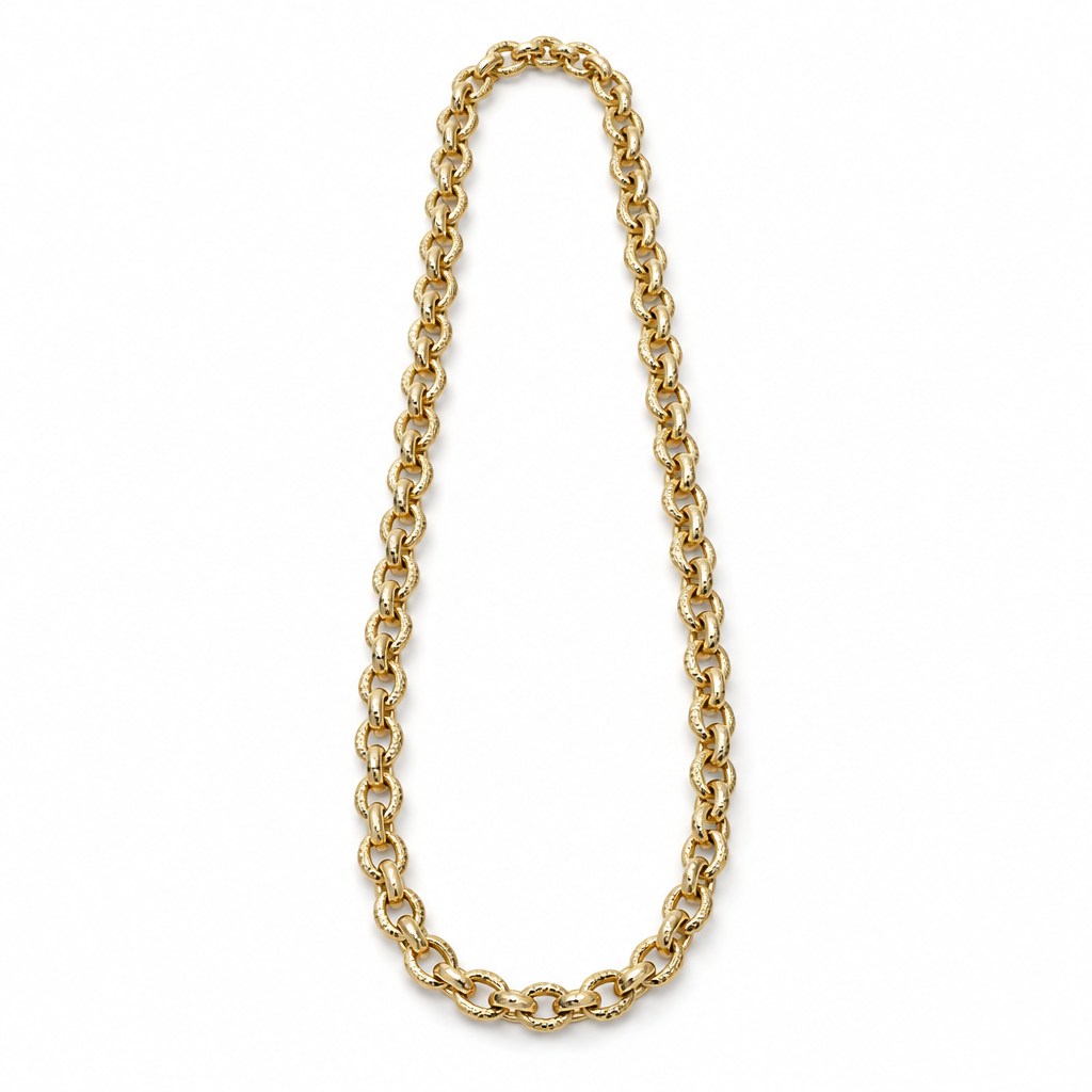 GAS BIJOUX - CHAINE DORÉE A PERSONNALISER