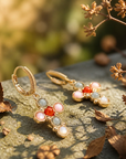 GAS BIJOUX - BOUCLES D'OREILLES TAO CRUZITA DORÉES