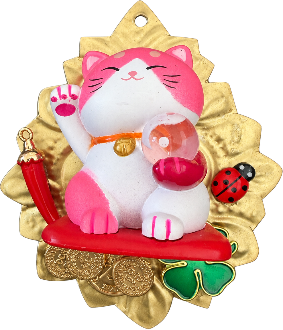 AZAFRAN ROSA - EX-VOTO MANEKI NEKO ROSE - AMOUR