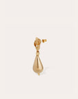 GAS BIJOUX - Boucles d’oreilles CALLA dorée à l’or fin