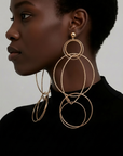 GAS BIJOUX - BOUCLES D'OREILLES TORSADES DORÉES