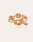 GAS BIJOUX - Bracelet MAILLE OVALE doré à l’or fin moyen modèle