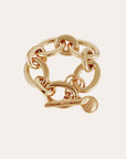 GAS BIJOUX - Bracelet MAILLE OVALE doré à l’or fin moyen modèle