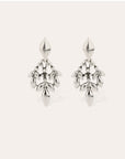 GAS BIJOUX - Boucles OLEA petit modèle argentées