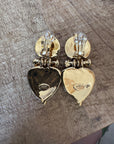 GAS BIJOUX - Boucles d'oreilles COLORADO dorées à l'or fin CLIPS - Nacre et bois