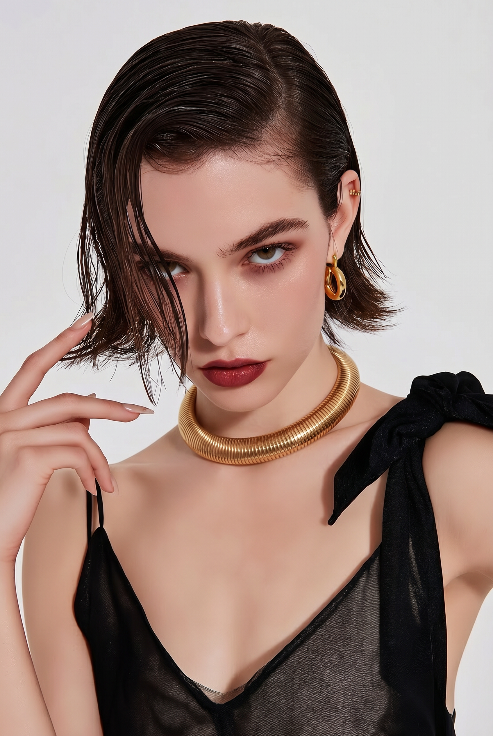 GAS BIJOUX - COLLIER AIDA DORÉ