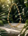 GAS BIJOUX - COLLIER ELAFANTA EMAIL DORE