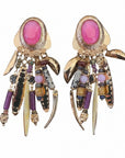 GAS BIJOUX - BOUCLES D'OREILLES BALANDRA CLIPS DORÉES