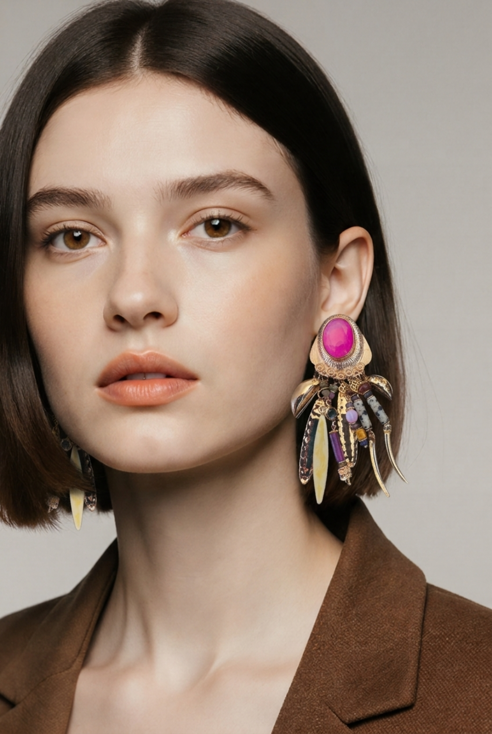 GAS BIJOUX - BOUCLES D'OREILLES BALANDRA CLIPS DORÉES