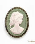 LA BELLE OLYMPE - BROCHES POETIQUES HOMMAGE A OLYMPE DE GOUGES