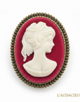 LA BELLE OLYMPE - BROCHES POETIQUES HOMMAGE A OLYMPE DE GOUGES