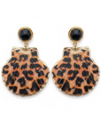 GAS BIJOUX - BOUCLES D'OREILLES SHELL WILD DORÉES