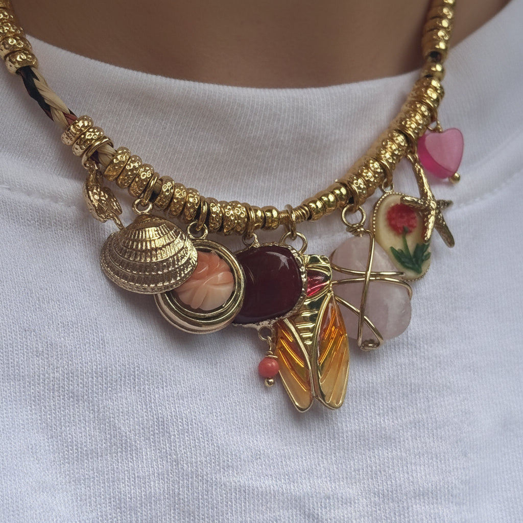 GAS BIJOUX - COLLIER BELLAGIO DORÉ