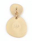 GAS BIJOUX - BOUCLES D'OREILLES DIVA DOUBLE DORÉES