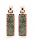 GAS BIJOUX - BOUCLES D'OREILLES AURA grand modèle CLIPS - VESSONITE