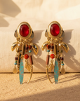GAS BIJOUX - BOUCLES D'OREILLES BALANDRA CLIPS DORÉES