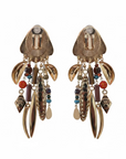 GAS BIJOUX - BOUCLES D'OREILLES BALANDRA CLIPS DORÉES