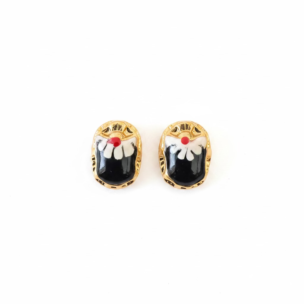 GAS BIJOUX - BOUCLES D'OREILLES PUCES SCARAMOUCHE - 6 MODELES