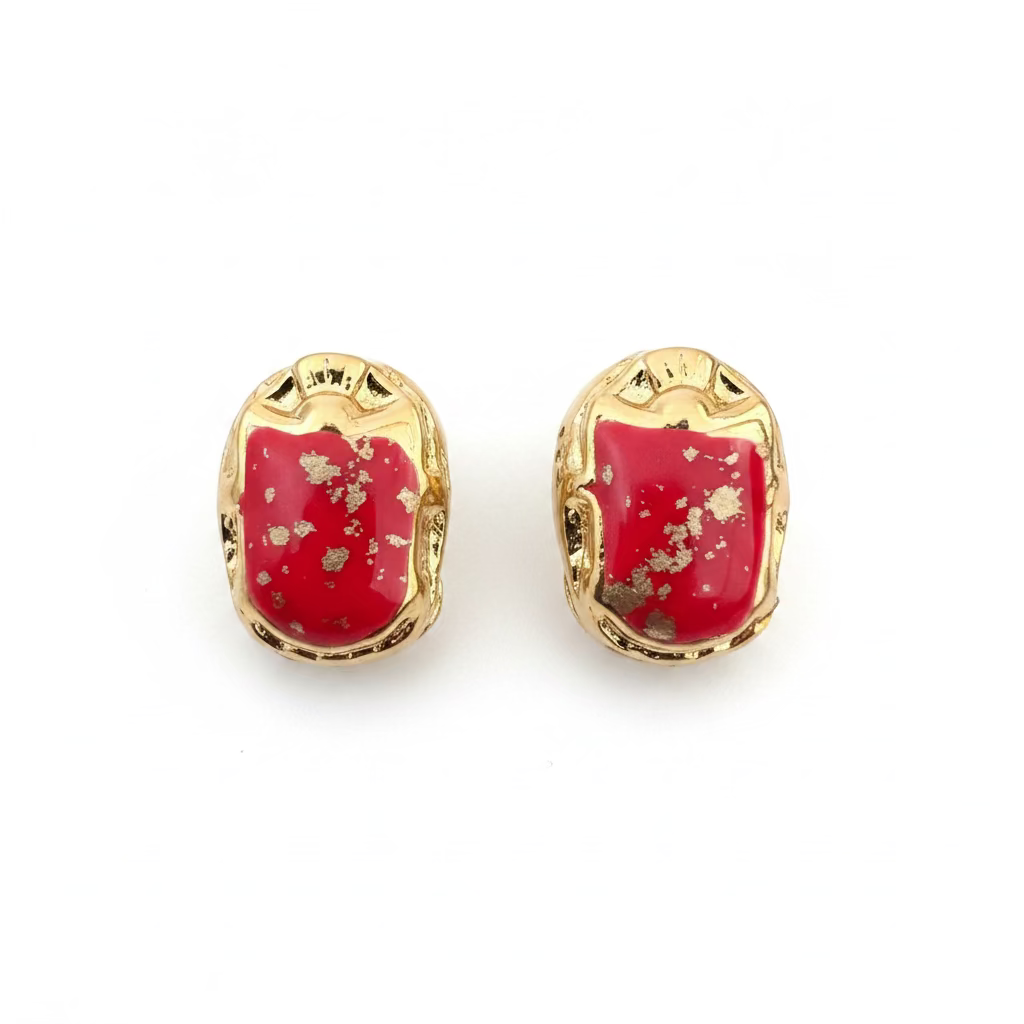 GAS BIJOUX - BOUCLES D'OREILLES PUCES SCARAMOUCHE - 6 MODELES
