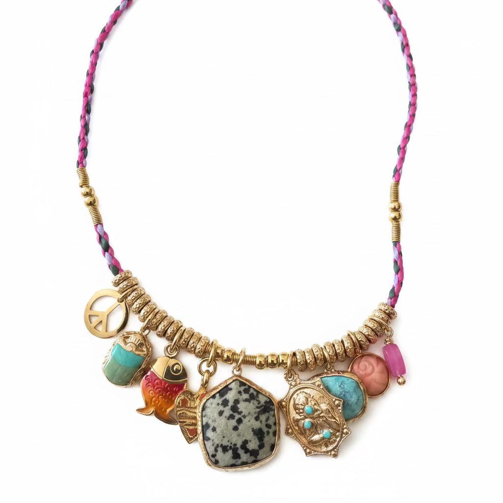 GAS BIJOUX - COLLIER BELLAGIO DORÉ