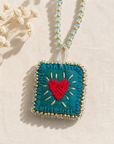 BY TOPAZE - SAUTOIR COLLECTION EXCLUSIVE - LOVE TURQUOISE