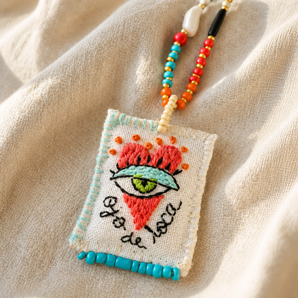 BY TOPAZE - SAUTOIR COLLECTION EXCLUSIVE - OJO DE LOCA - COUP DE COEUR DE STEPH