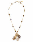 GAS BIJOUX - COLLIER GIPSEA CHARMS DORÉ