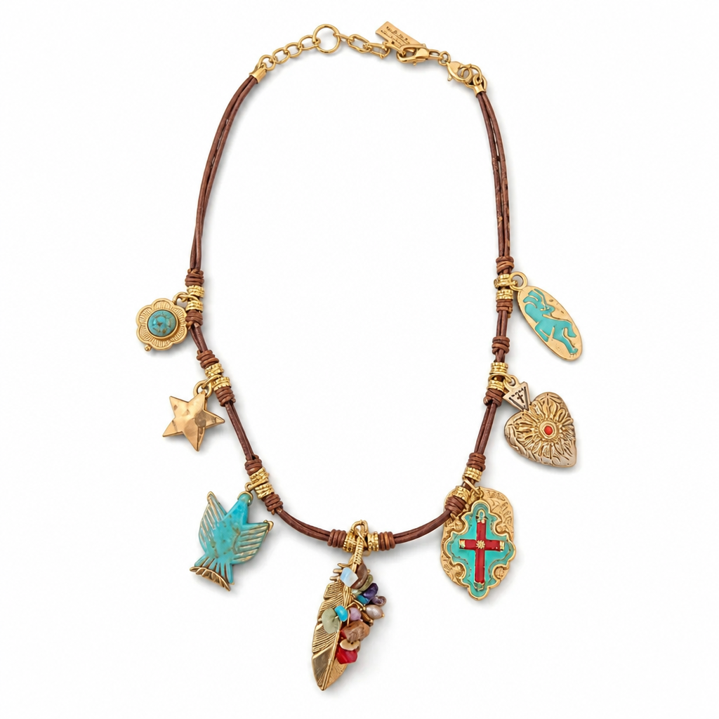 GAS BIJOUX - COLLIER MAILLE FADA PETIT MODELE - PIECE RARE