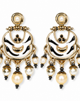 GAS BIJOUX - BOUCLES D'OREILLES HAVANA TIGES DROITES PETITS MODELES - ZEBRÉE