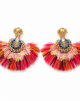 GAS BIJOUX - BOUCLES D'OREILLES SERTI GAIA - Métal doré