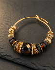 GAS BIJOUX - BOUCLES D'OREILLES CREOLES MINI - métal doré