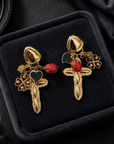 GAS BIJOUX - BOUCLES D'OREILLES CLIPS SUERTE CHARM'S - Métal doré