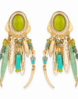 GAS BIJOUX - BOUCLES D'OREILLES BALANDRA - CLIPS - Métal doré