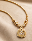 GAS BIJOUX - COLLIER BIA SCARAMOUCHE DORÉ - NACRE BLANCHE