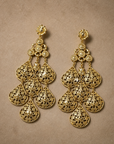 GAS BIIJOUX - BOUCLES D'OREILLES ORFERIA GRAND MODELE DORÉES
