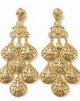 GAS BIIJOUX - BOUCLES D'OREILLES ORFERIA GRAND MODELE DORÉES