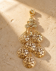 GAS BIIJOUX - BOUCLES D'OREILLES ORFERIA GRAND MODELE DORÉES