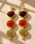 GAS BIJOUX - BOUCLES D'OREILLES SILENE DORÉES
