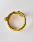 GISEL - Bracelet spiral Ocre