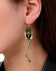 HIPANEMA - Boucles d'oreilles Altor noir