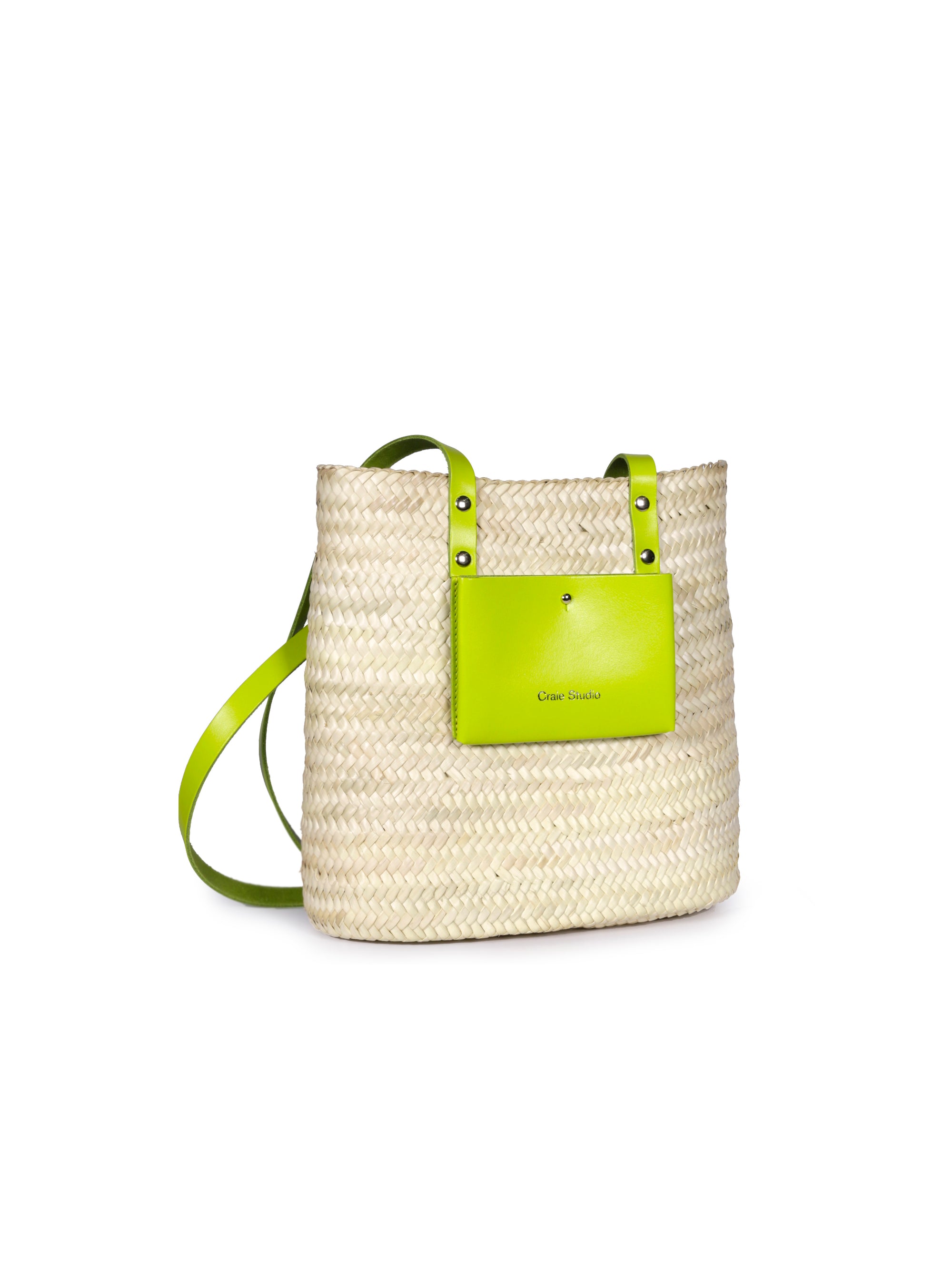 CRAIE STUDIO - PANIER PRISME LIME