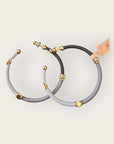 GAS BIJOUX - Boucles d'oreilles créoles ZANZIFULL dorées métal à l'or fin