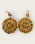 SANTIBE - Boucles d'oreilles SOLENE - Doré - Préciser tiges droites ou clips